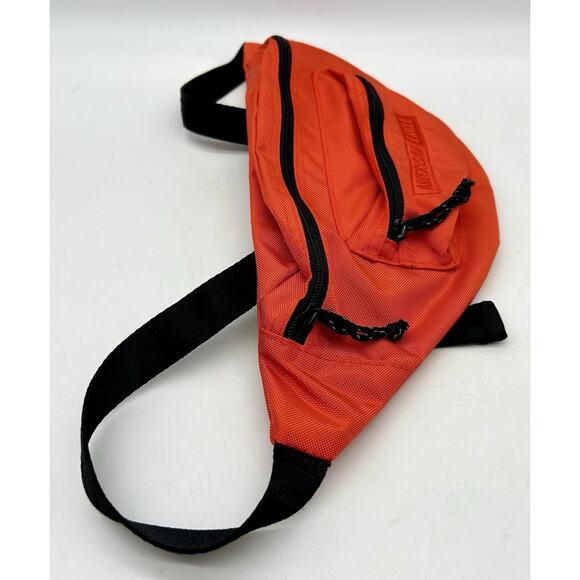 American Eagle Unisex Adult Solid Burnt Orange Fanny Lumbar Pack EUC 3 Pocket - Picture 3 of 10